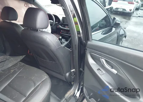 2018 Hyundai Elantra Gt Sport из США, поврежденный, VIN KMHH55LC2JU041274